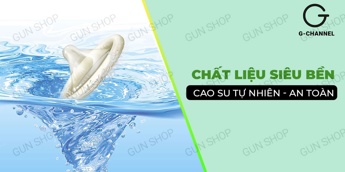 Bao cao su Toshiro trơn mỏng siêu thoáng hộp 10 cái giá tốt
