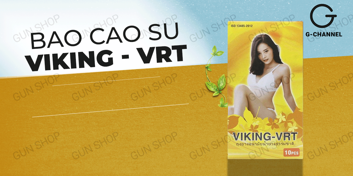 Viking Bao Cao Su Mỏng Trơn Hộp 10 Chiếc An Toàn Êm Ái