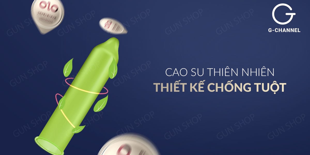 Bao cao su OLO 0.01 Xanh siêu mỏng mát lạnh kéo dài quan hệ