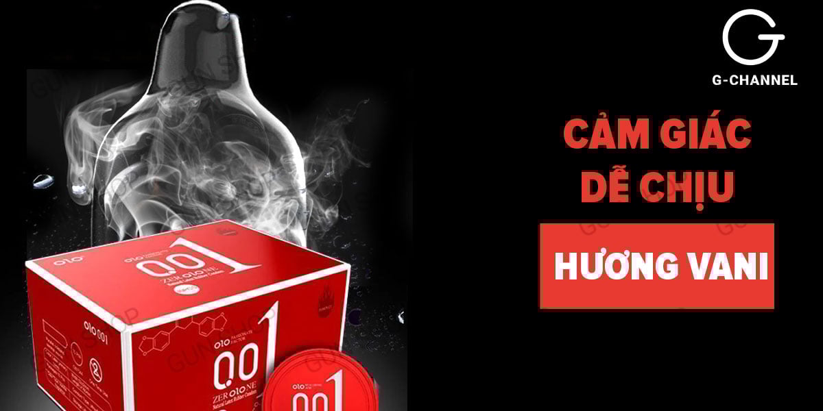 Nhập sỉ Bao cao su OLO 0.01 Đỏ - Siêu mỏng nóng ấm - Hộp 10 cái  giá tốt