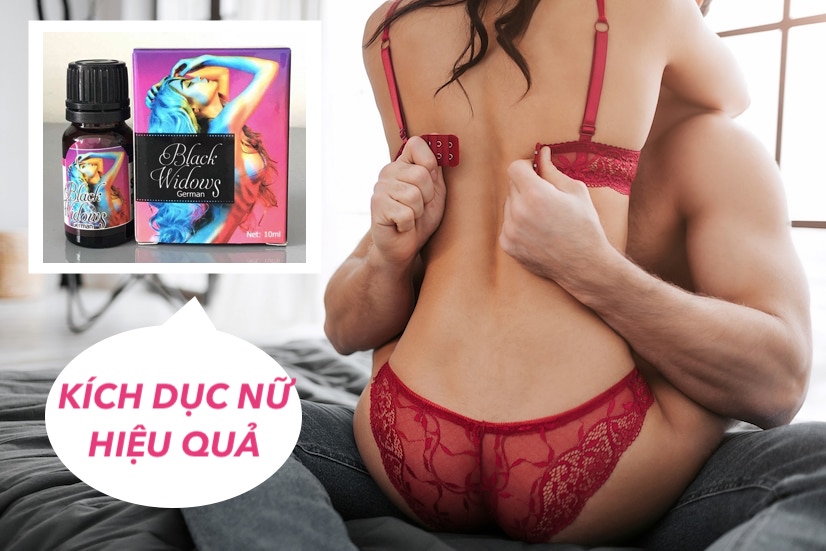 Giá sỉ Thuốc kích dục nữ Black Widow German dạng nước không mùi cực mạnh giá rẻ  hàng mới về