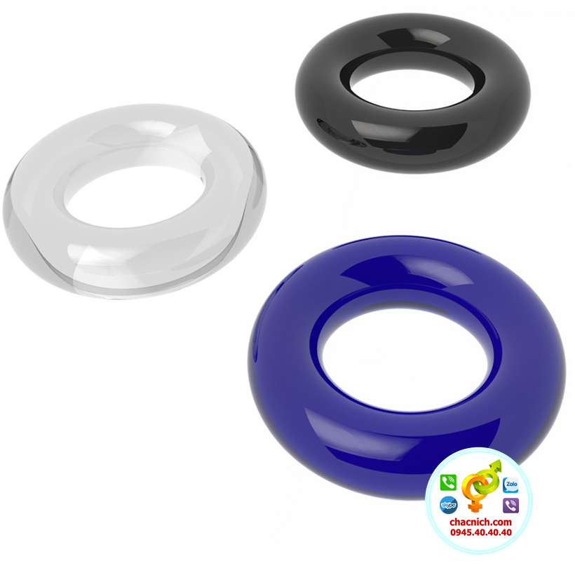 Bộ 3 vòng cockring Lovetoy Power Plus tăng kích cỡ chống xuất sớm