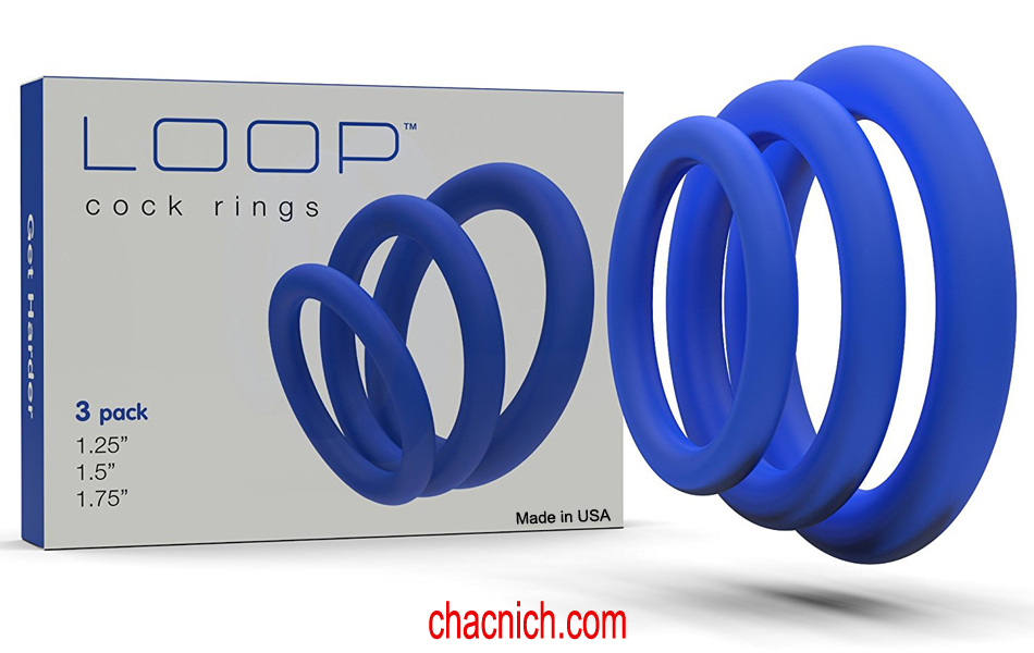 Bảng giá Bộ 3 vòng silicone đeo dương vật tăng kích thước và chống xuất sớm Loop Cockrings  có tốt không?