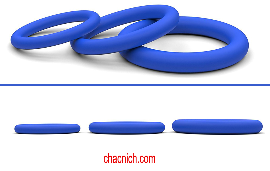 Bảng giá Bộ 3 vòng silicone đeo dương vật tăng kích thước và chống xuất sớm Loop Cockrings  có tốt không?