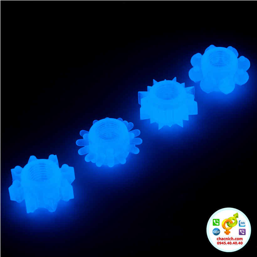 4 Vòng Cockring Phát Sáng Lovetoy Lumino Play Silicon Tăng Khoái Cảm