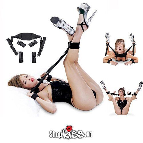 Bộ đeo chân tay cổ bạo dâm siêu độc độc quyền thoả mãn