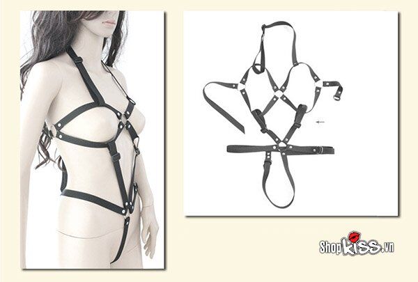 Đai đeo toàn thân bạo dâm sexy tăng khoái cảm kích thích cực đỉnh