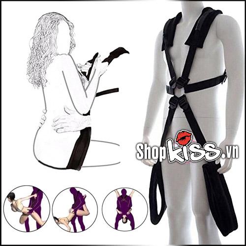 Bộ dây đeo tư thế bế bồng nam nữ chất liệu bền đẹp kích thích cảm xúc