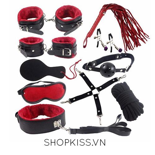 Bộ đồ chơi bạo dâm 10 món cao cấp kích thích đam mê mạnh mẽ