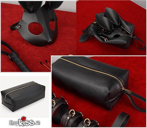 Địa chỉ bán Bộ đồ chơi bạo dâm cosplay bằng da cao cấp kèm mặt nạ thỏ  loại tốt