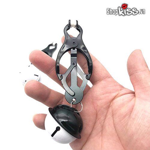 Bộ kẹp núm vú kích thích đầu ti có chuông gợi cảm dễ dùng