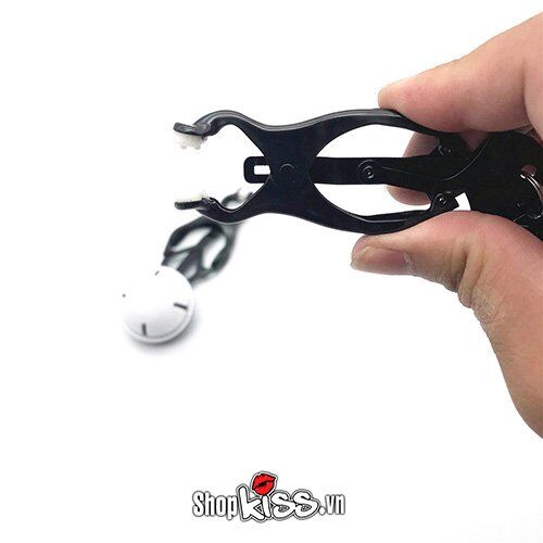 Cửa hàng bán Bộ kẹp núm vú kích thích đầu ti có đeo chuông  hàng mới về