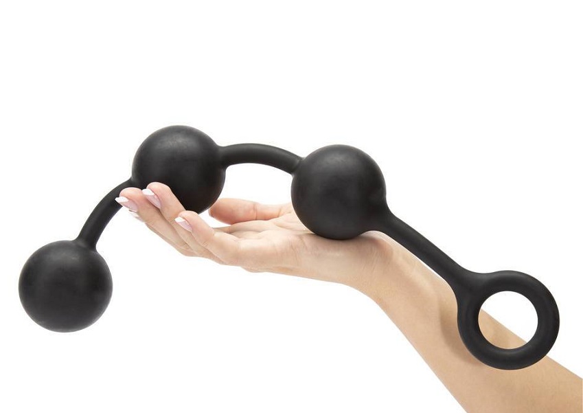 Bóng kích thích hậu môn silicon mềm mại an toàn cực khoái độc quyền