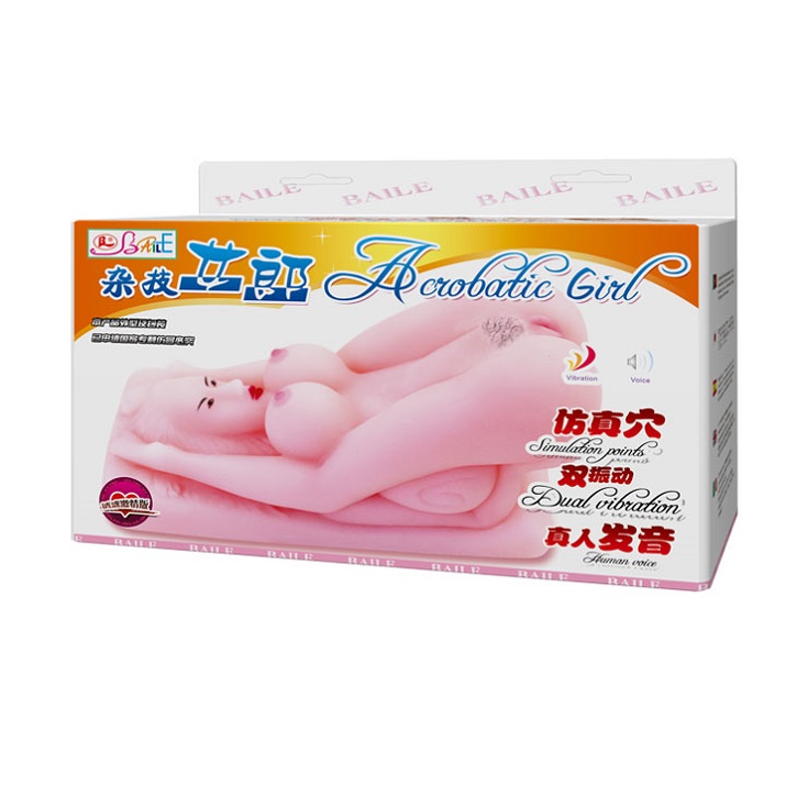 Búp bê tình dục Baile silicon rung rên chân dạng mê hoặc cảm xúc
