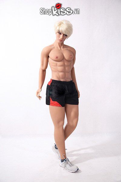 Búp bê tình dục nam Allen 8 múi TPE cao cấp cho nữ gay