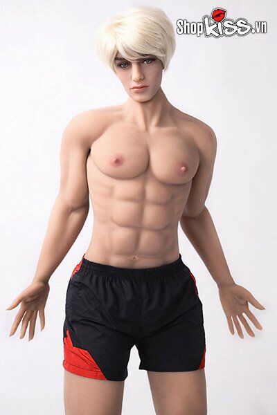 Búp bê tình dục nam Allen 8 múi TPE cao cấp cho nữ gay