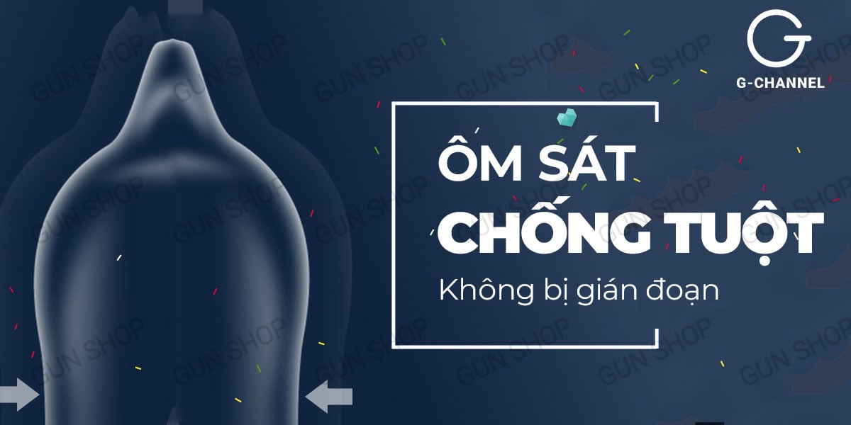 Bao cao su Usupita Hi Grade siêu mỏng điểm nổi ôm sát an toàn 12 cái