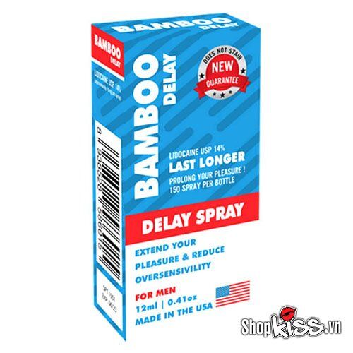 Cung cấp Chai xịt chống xuất tinh sớm Bamboo Delay của Mỹ chính hãng