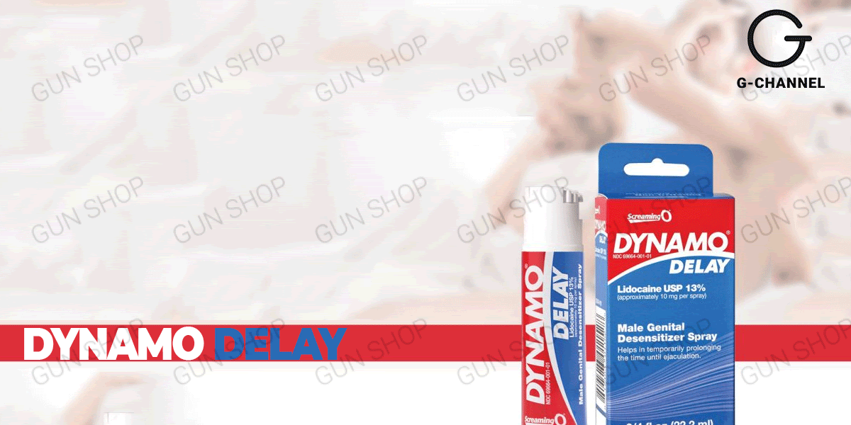 Chai xịt Dynamo Delay Mỹ 22ml - Kéo dài thời gian, tăng khoái cảm Chai xịt Dynamo Delay Mỹ 22ml - Kéo dài thời gian, tăng khoái cảm