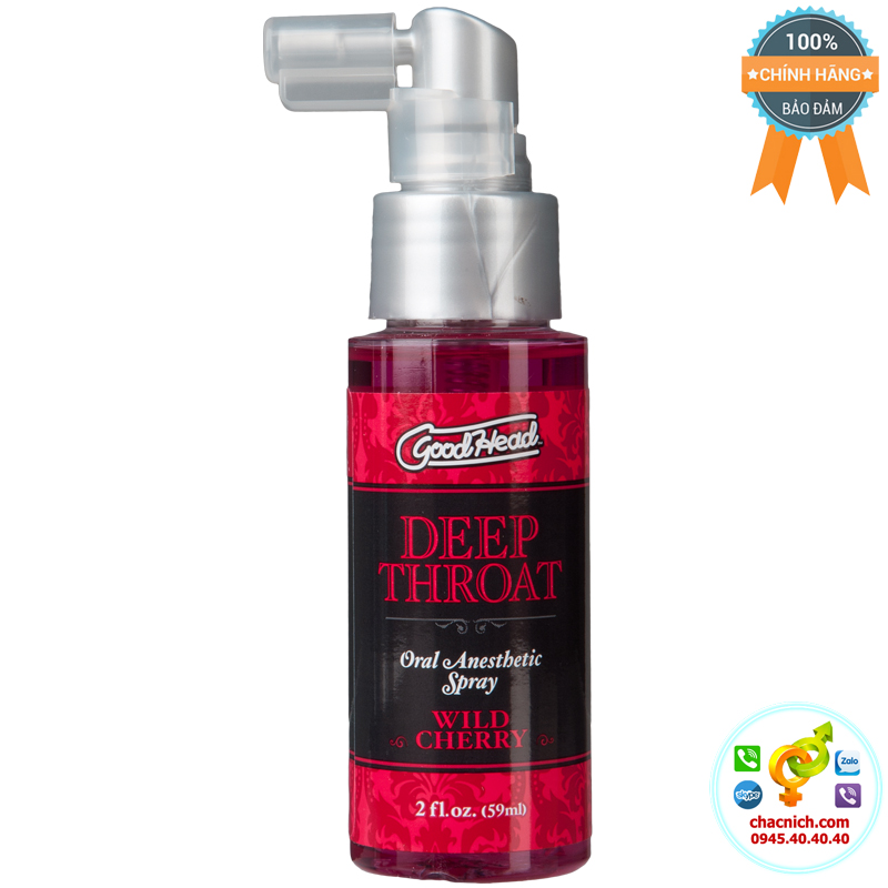 Nơi bán Chai Xịt Oral Sex Deep Throat Spray Wild Cherry  loại tốt