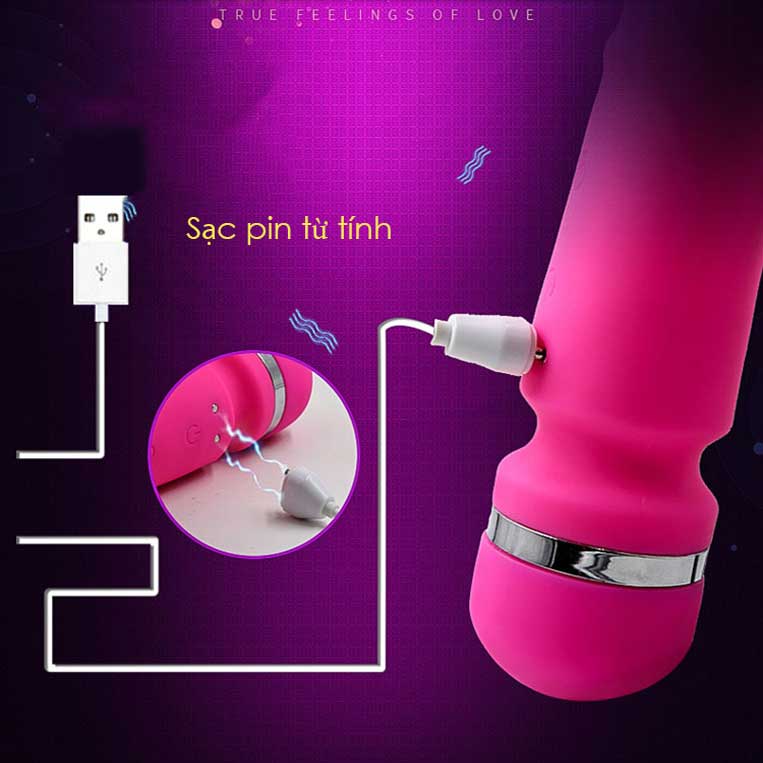 Chày rung Nalone Yoni cao cấp đa chế độ kích thích điểm G