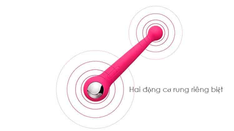 Chày Rung 2 Đầu DC90B Sextoy Thăng Hoa Cảm Giác Kích Thích