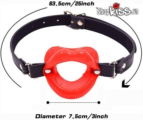 Khóa hàm môi gợi cảm chất liệu bạo dâm, an toàn, bền đẹp