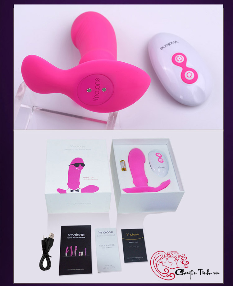 Dương vật rung Nalone Marley sưởi ấm điều khiển từ xa kích thích