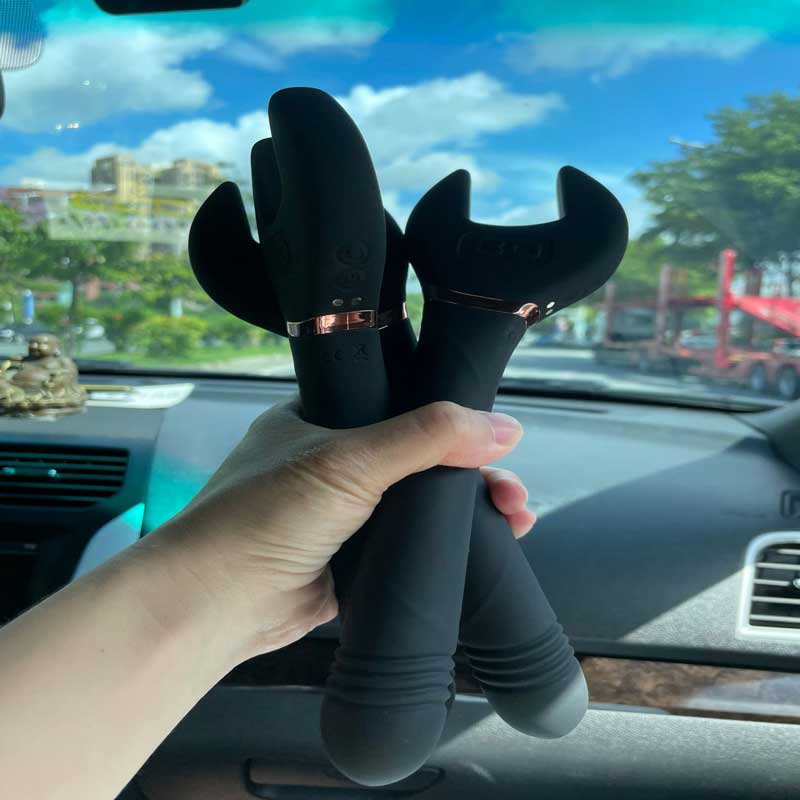 Cờ Lê Rung 10 Chế Độ Điểm G Massage Silicone Cao Cấp Sạc Usb