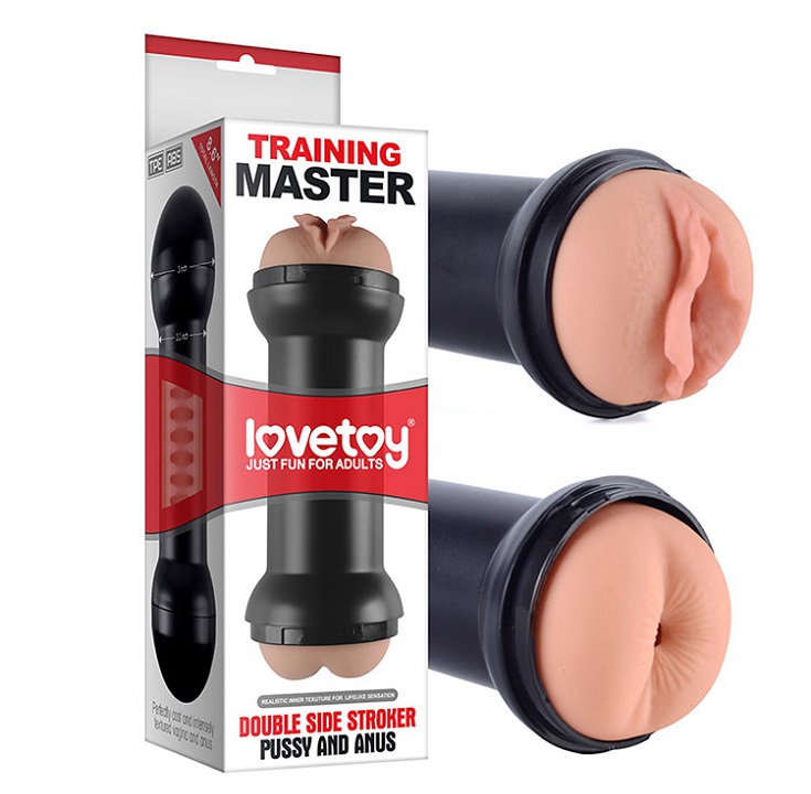 Cốc thủ dâm 2 đầu Lovetoys nam giới chuẩn chính hãng kích thích tối đa