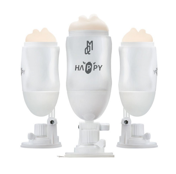 Cốc tự sướng gắn tường Happy 2 đầu siêu mềm mại khoái cảm cực đỉnh