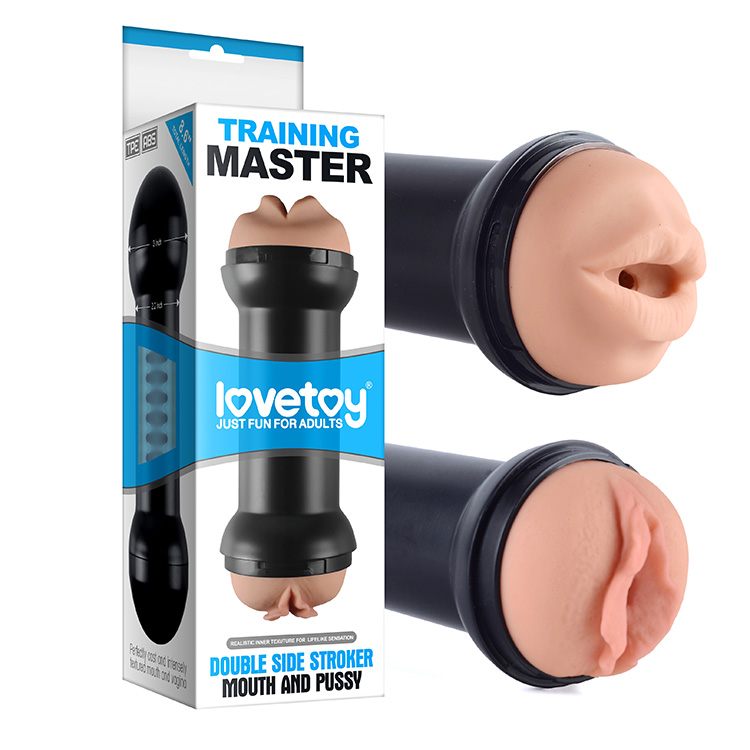 Cốc thủ dâm 2 đầu Lovetoys nam giới chuẩn chính hãng kích thích tối đa