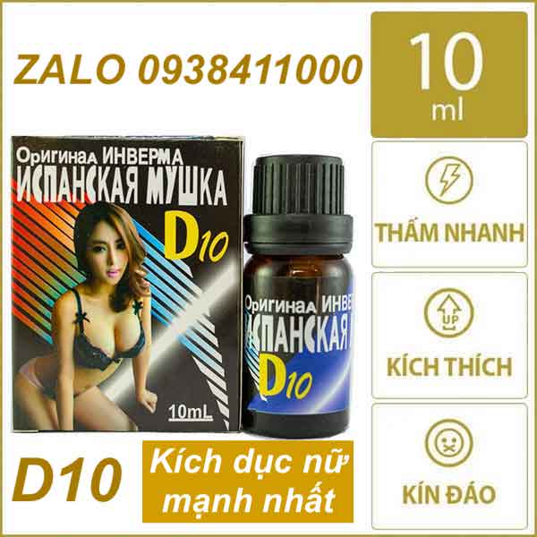 Bỏ sỉ D10 Thuốc Kích Dục Nữ Dạng nước chính hãng Nga  mới nhất