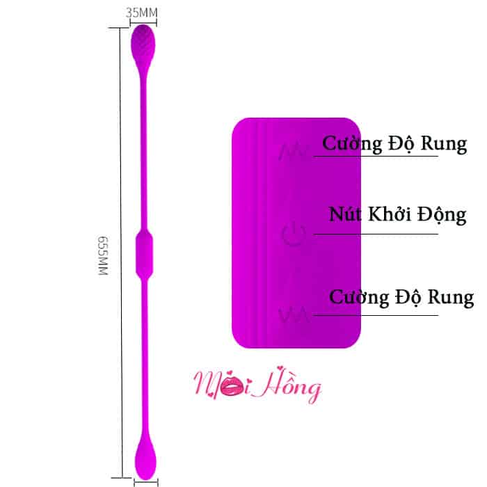 Trứng Rung 2 Đầu Siêu Mạnh Pretty Love Đồ Chơi Người Lớn