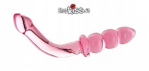 Dụng cụ hậu môn thủy tinh trong suốt massage kích thích quyến rũ