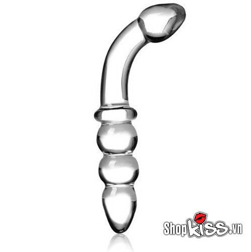 Dụng cụ hậu môn thủy tinh trong suốt massage kích thích quyến rũ