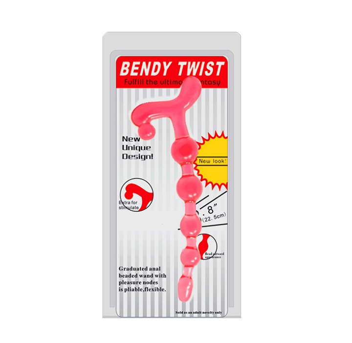 Dụng cụ mát xa hậu môn Baile Bendy Twist kích thích tận hưởng cực đỉnh