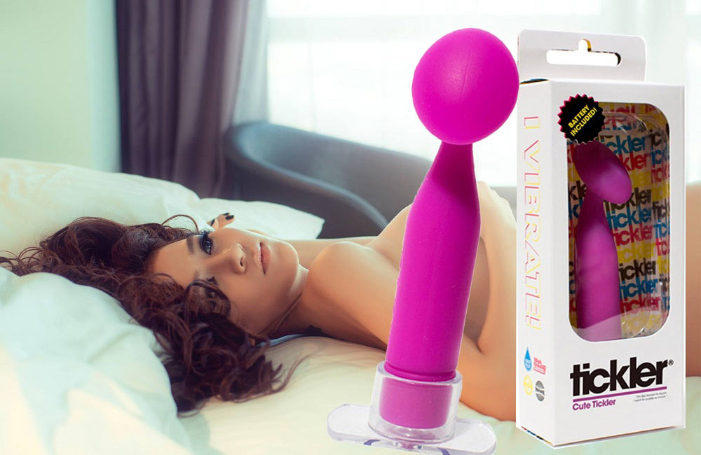 Máy massage điểm G cao cấp hình nấm silicone rung mạnh kích thích