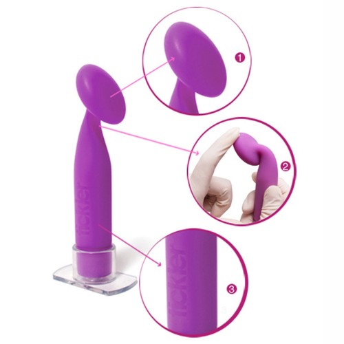 Máy massage điểm G cao cấp hình nấm silicone rung mạnh kích thích