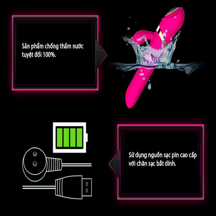 Dương vật rung giật Cloud siêu mạnh silicon y tế kích thích điểm G