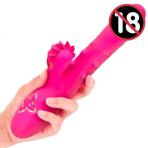 Dương vật giả Fanala Esther bi xoay rung thụt silicon cao cấp kích thích