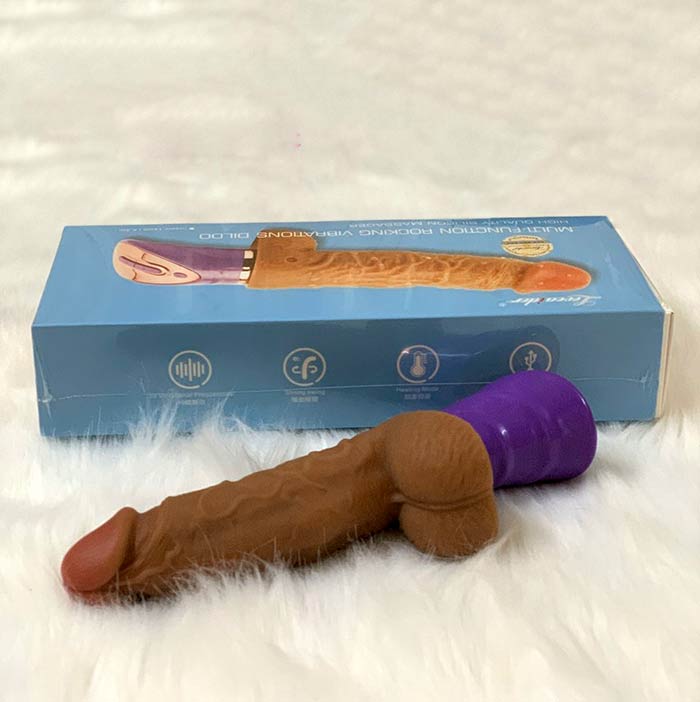 Dương vật chiến binh Loveaider siêu mềm rung xoay 360 độ kích thích