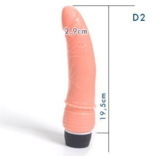 Dương vật giả cong rung Shaki mềm mại kích thích cực đỉnh