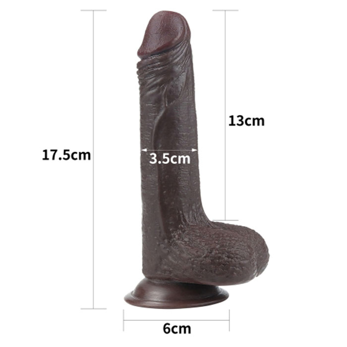 Dương vật giả da mềm Lovetoy 7 inch kích thích cực đỉnh