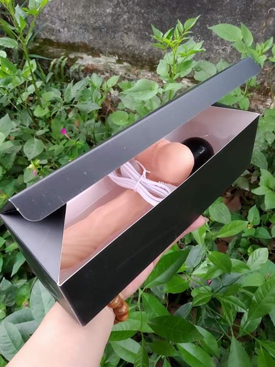 Dương vật giả sưởi ấm linh hoạt rung xoay 360 độ, silicon mềm mại kích thích