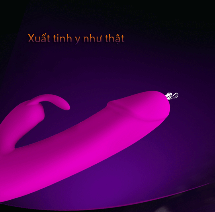 Dương vật giả siêu rung bắn tinh thật kích thích điểm G tăng khoái