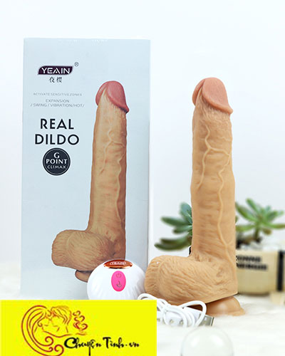 Dương vật giả gắn tường YEAIN G Point rung thụt điều khiển từ xa