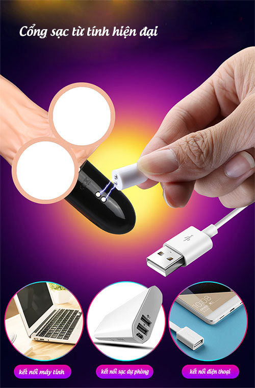 Dương vật giả rung thụt Letten kích thích điểm G cảm giác thật