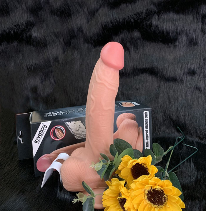 Dương Vật Silicon Lovetoy Siêu Mềm Kích Thích Thỏa Mãn Tốt