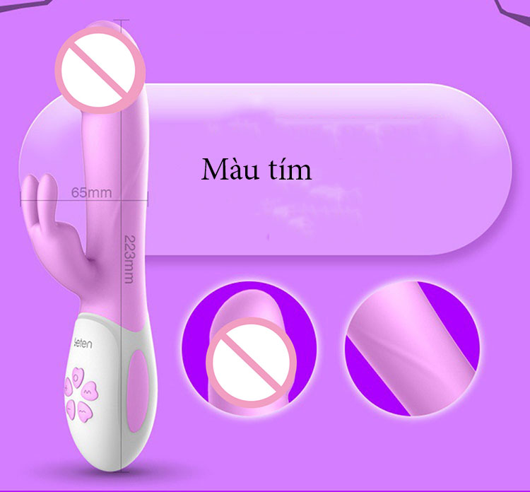 Dương vật Letten Swing 360 độ sưởi ấm rung ngoáy kích thích